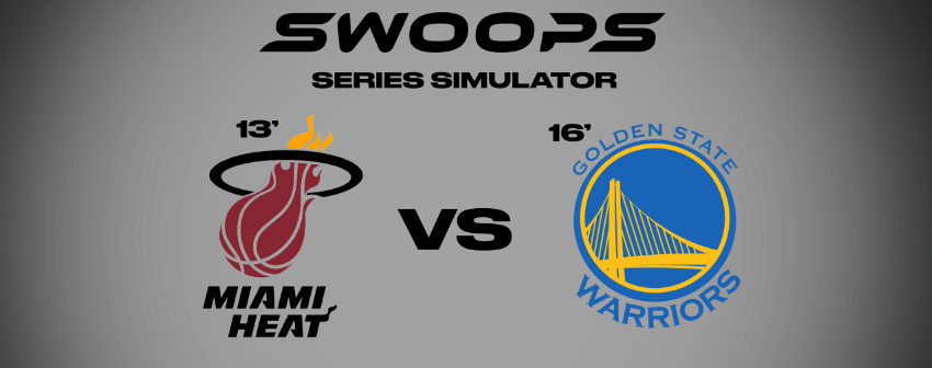 Swoops Series Simulator: 2013 Miami Heat vs. 2016 Golden State Warriors